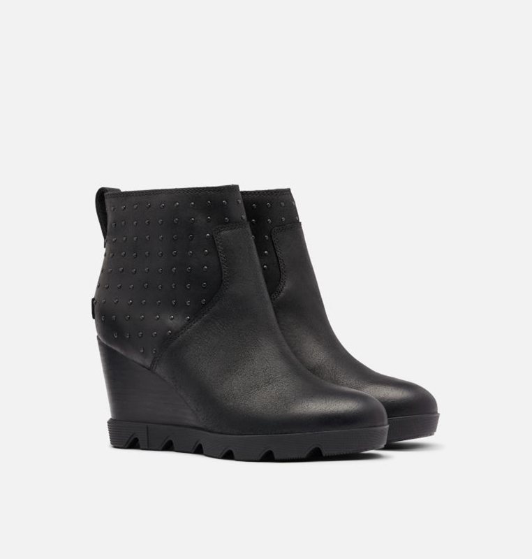 Sorel Kadın Joan Uptown™ Stud Bootie - Takozlar Siyah - 832-SPTYVN